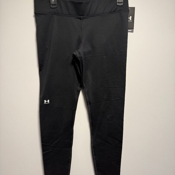 Under Armour ColdGear® Women's Leggings NWT Large Tall Black - Picture 2 of 7
